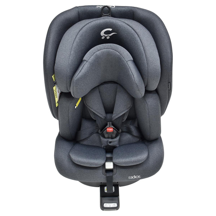 Bebecar Carbebe Radios 360° Rotating i-Size Car Seat, Black
