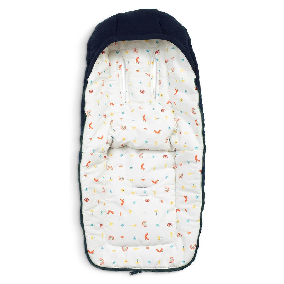 Cosatto Wow 3 Rotate & Recline Cozy Bundle, Doodle Days
