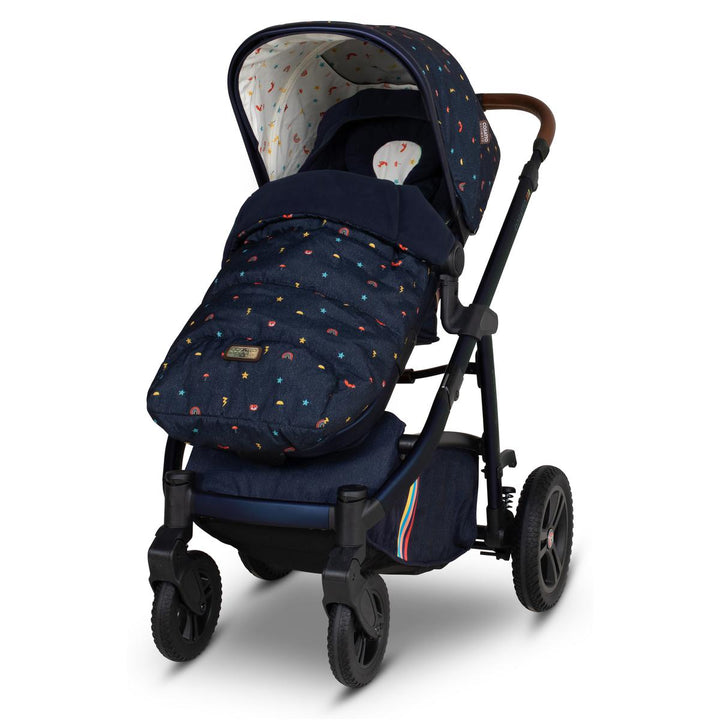 Cosatto Wow 3 Rotate & Recline Cozy Bundle, Doodle Days