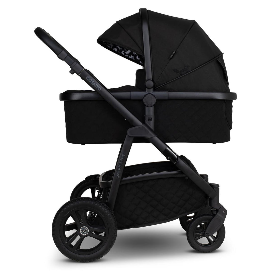 Cosatto Wow 3 Rotate & Recline Cozy Bundle, Silhouette
