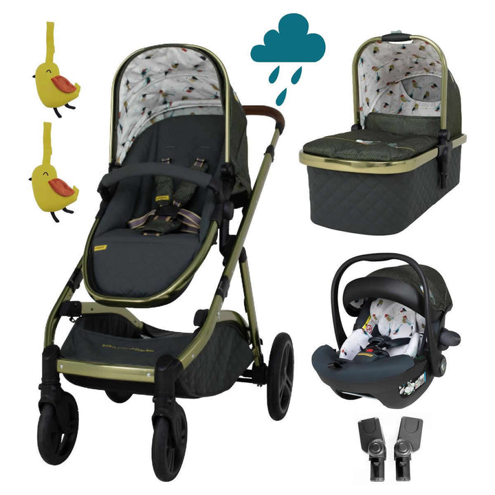 Cosatto Wow XL Acorn 2 i-Size Car Seat Bundle, A2 Bureau
