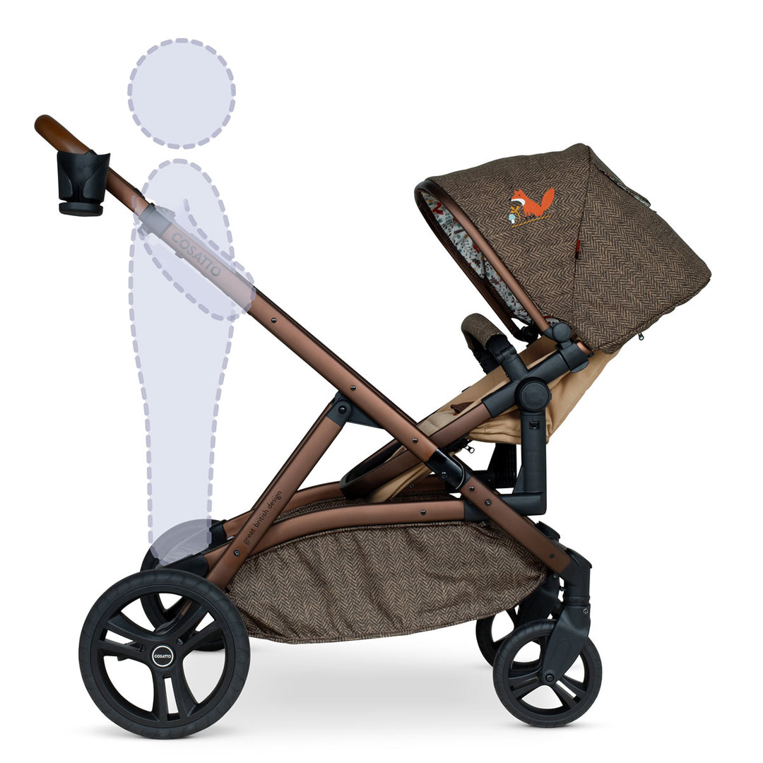 Cosatto Wow XL Rotating Twin Bundle, A2 Foxford Hall