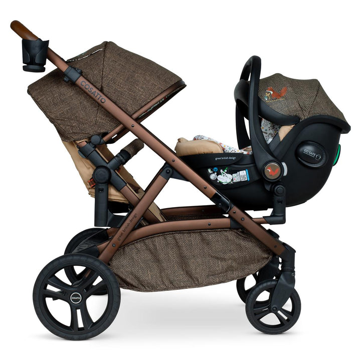 Cosatto Wow XL Acorn 2 i-Size Car Seat Bundle, A2 Foxford Hall