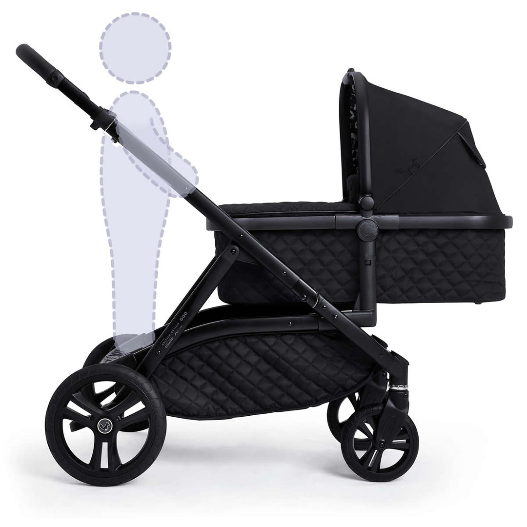 Cosatto Wow XL Rotating Twin Bundle, A2 Silhouette