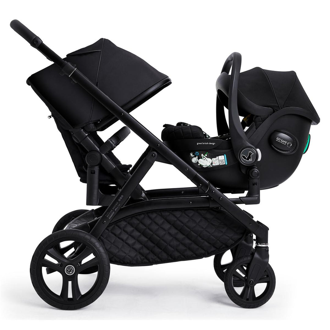 Cosatto Wow XL Rotating Twin Bundle, A2 Silhouette