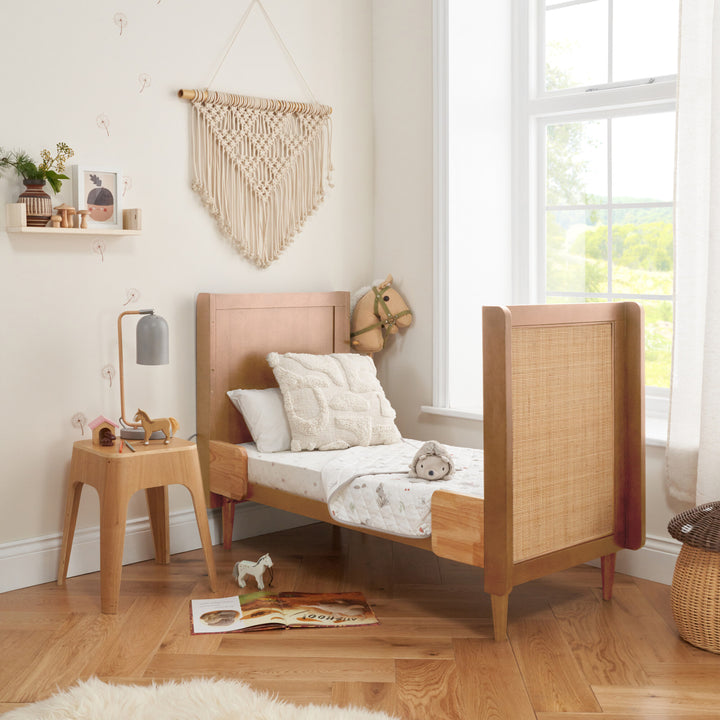 Tutti Bambini Japandi Cot Bed Light Oak
