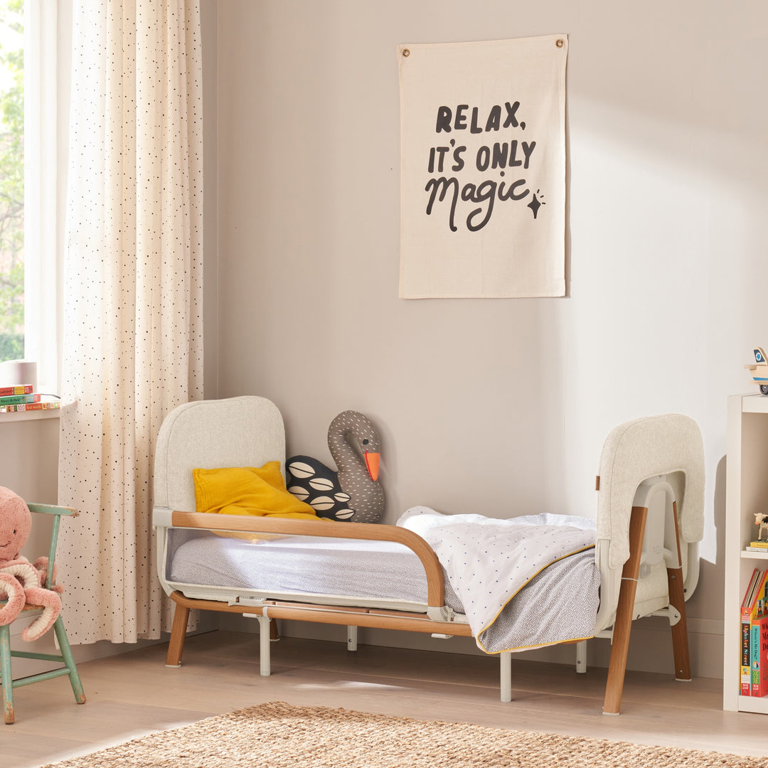 Tutti Bambini CoZee XL Scandinavian Walnut/Ecru Junior Bed