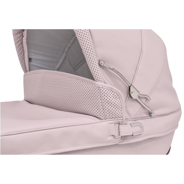 Bebecar Stylo Class+ Pram + New Aurea Car Seat Travel System + Raincover, FREE Changing Bag, Roselle