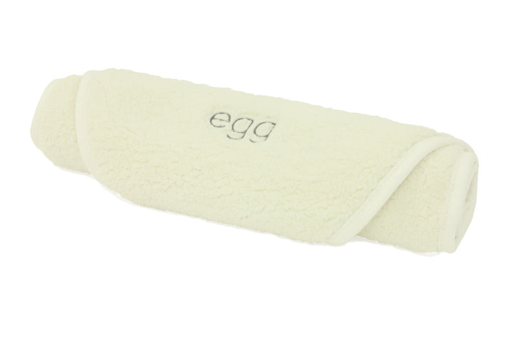 egg 2/3 Carrycot Sherpa Mattress Topper - Cream