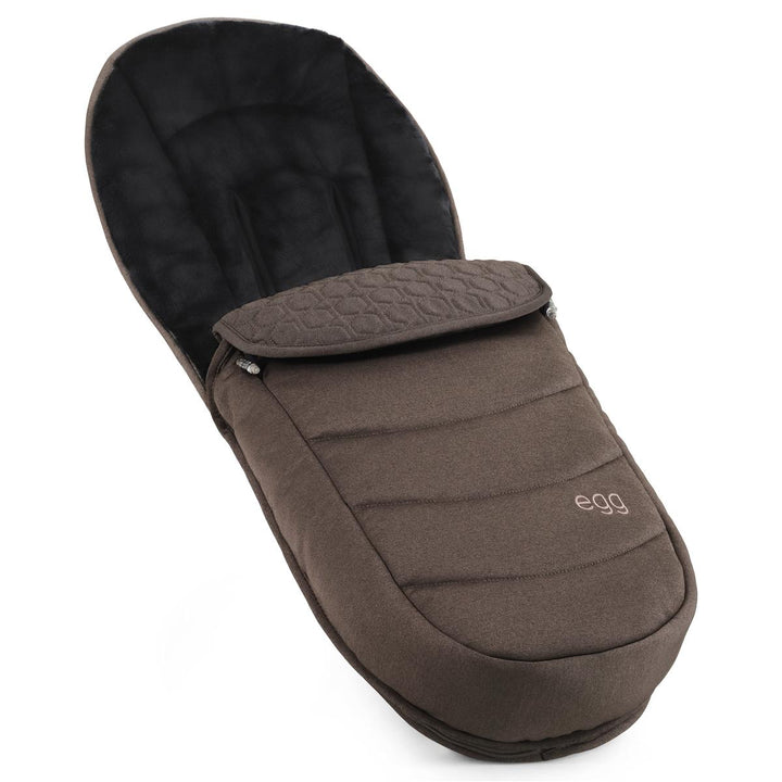egg 3 Luxury Shell i-Size Travel System Bundle, Chocolate Velvet
