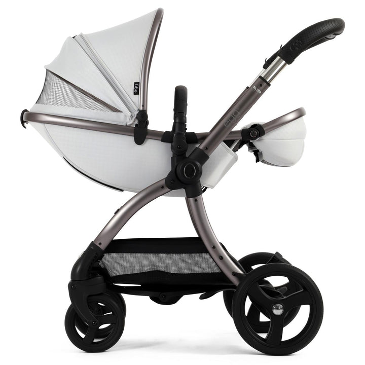 egg 3 Stroller + Luxury Seat Liner & Backpack, Houndstooth Silver