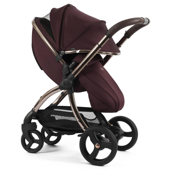 egg 3 Stroller + Luxury Seat Liner, Mulberry