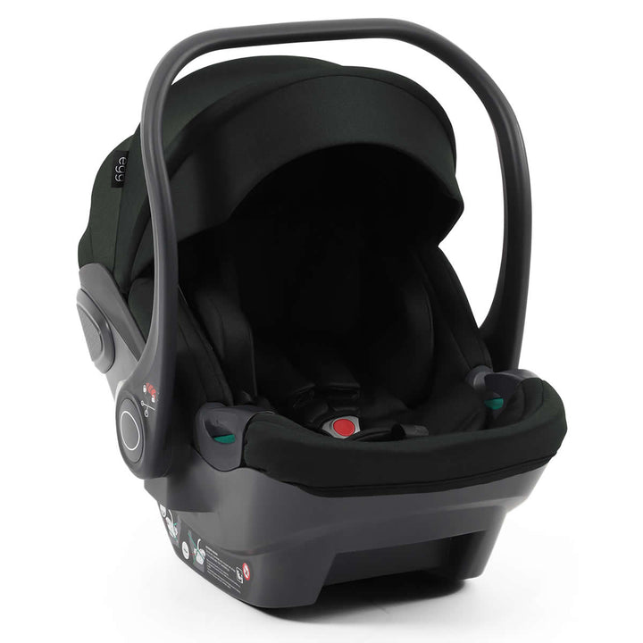 egg 3 Luxury Shell i-Size Travel System Bundle, Black Olive
