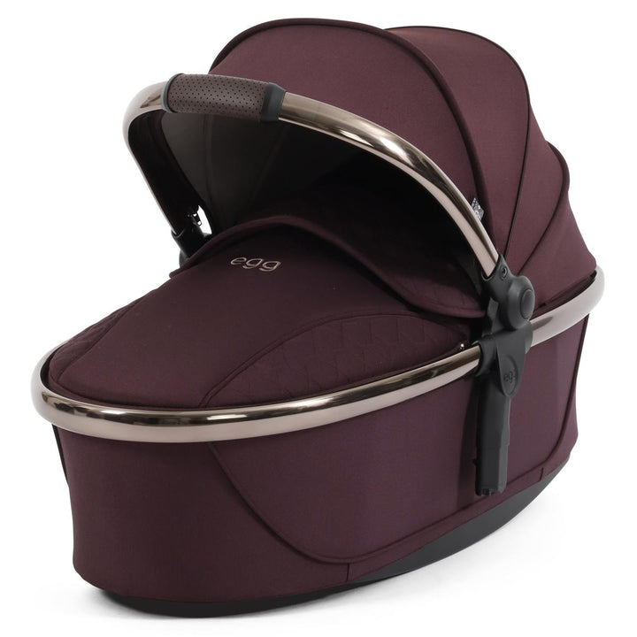 egg 3 Luxury Shell i-Size Travel System Bundle, Mulberry