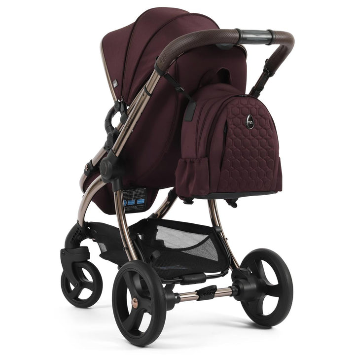 egg 3 Luxury Shell i-Size Travel System Bundle, Mulberry