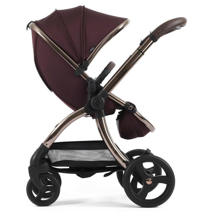 egg 3 Luxury Shell i-Size Travel System Bundle, Mulberry