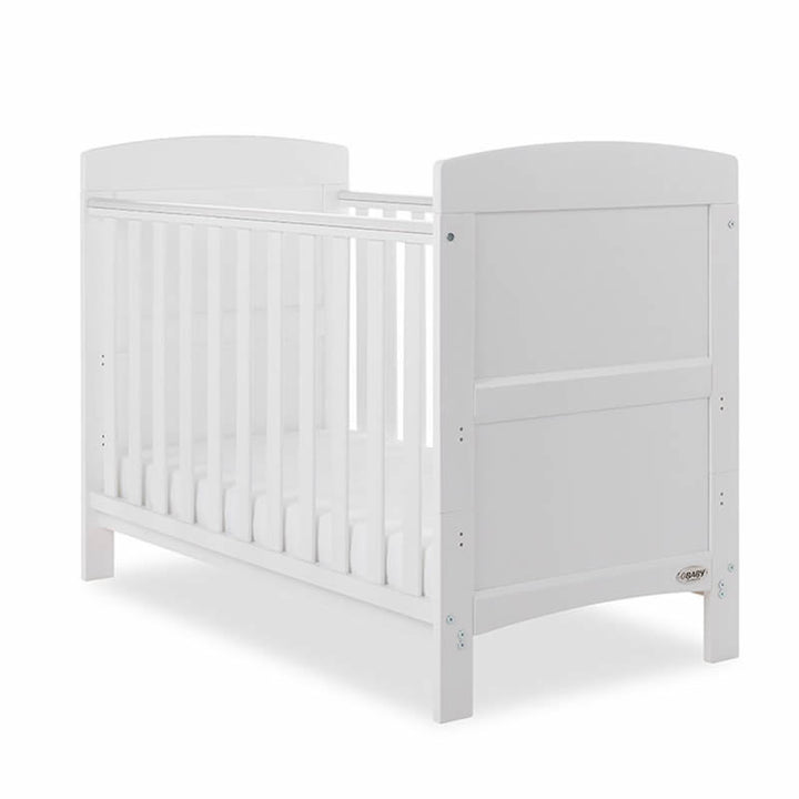Obaby Grace Mini Cot Bed, White