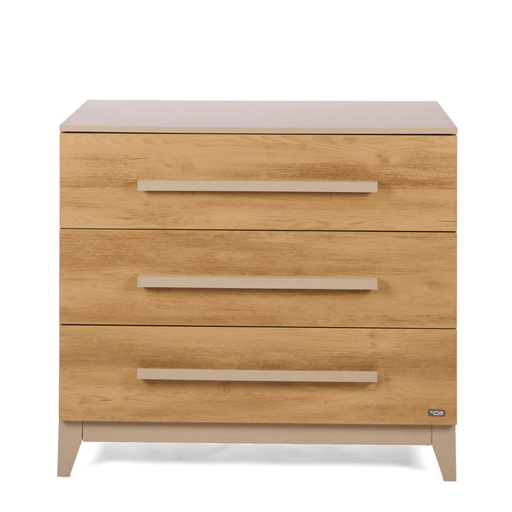 Tutti Bambini Hallee Chest Changer Mushroom & Golden Oak 2