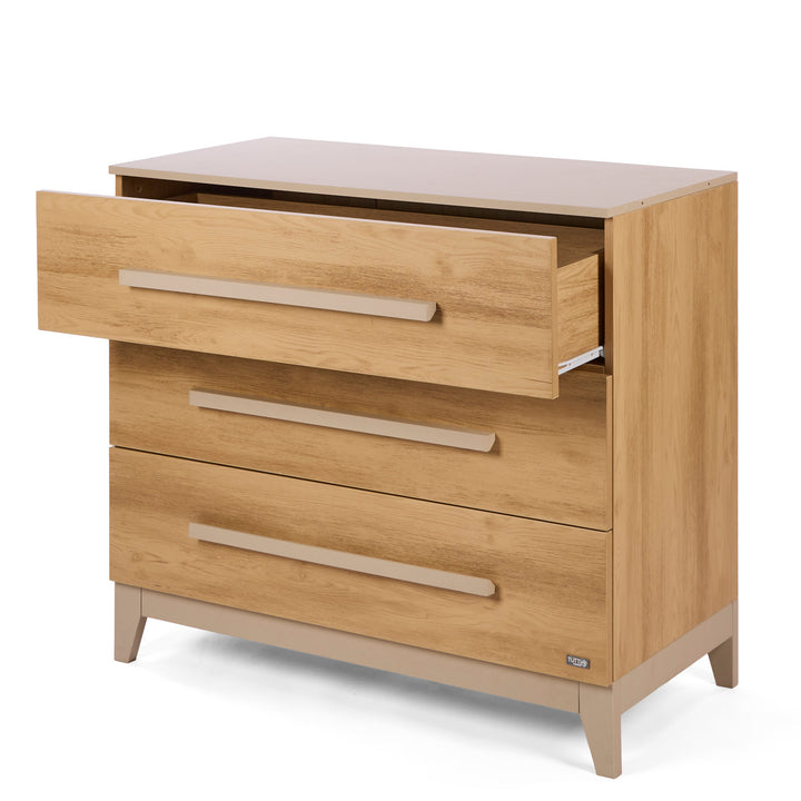Tutti Bambini Hallee Chest Changer Mushroom & Golden Oak 6