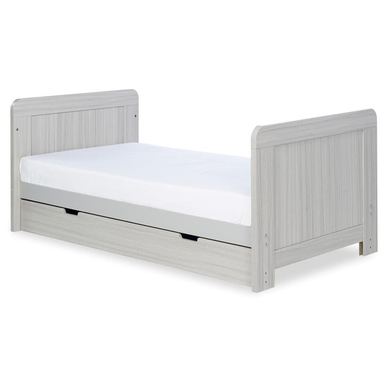 Ickle Bubba Pembrey 2 Piece Furniture Set, Under Drawer & Mattress, Ash Grey