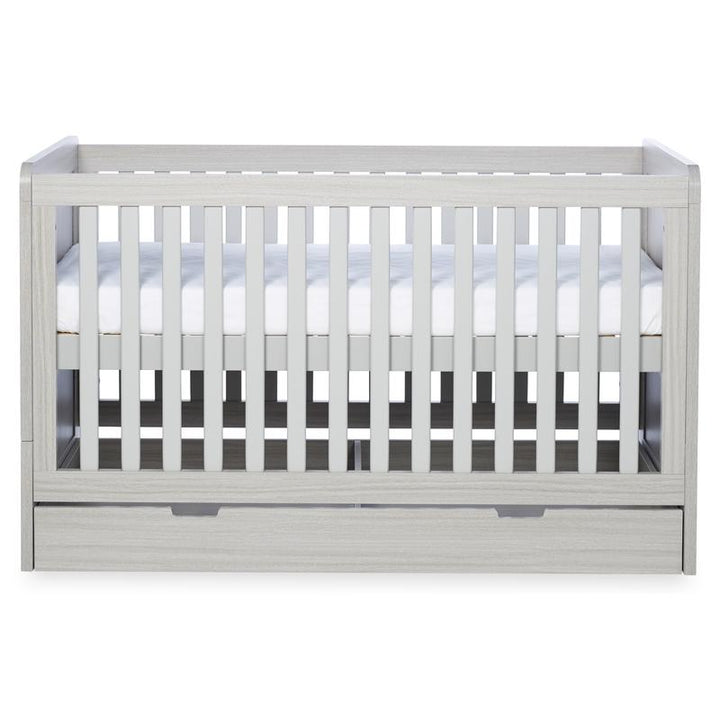 Ickle Bubba Pembrey 3 Piece Furniture Set, Under Drawer & Mattress, Ash Grey