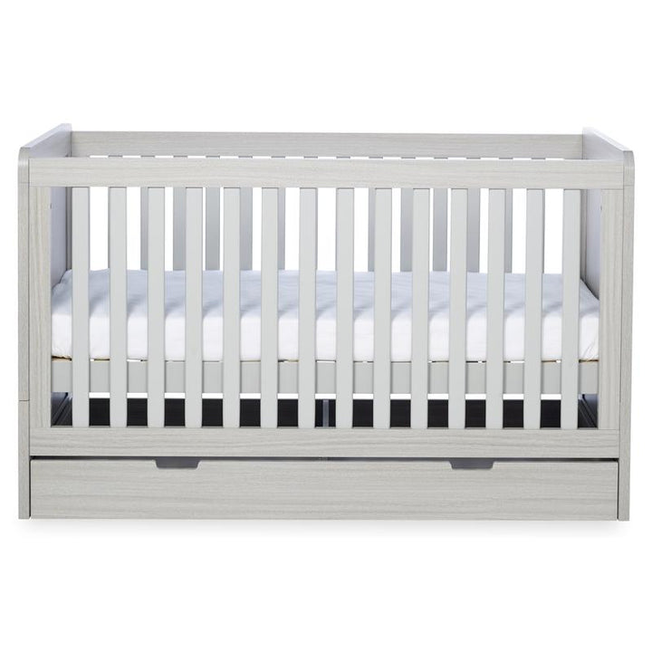 Ickle Bubba Pembrey 2 Piece Furniture Set, Under Drawer & Mattress, Ash Grey