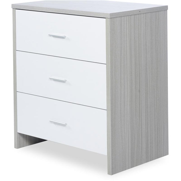 Ickle Bubba Pembrey 2 Piece Furniture Set, Ash Grey & White