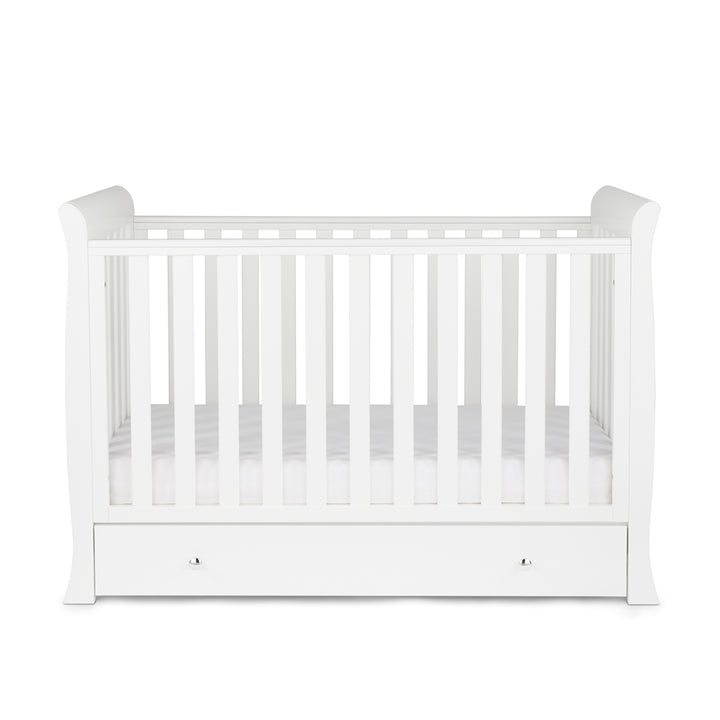 Ickle Bubba Snowdon 4 in 1 Mini 3 Piece Room Set with Mattress, White