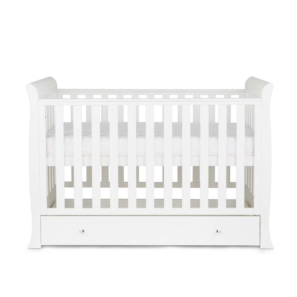 Ickle Bubba Snowdon 4 in 1 Mini 2 Piece Room Set with Mattress, White