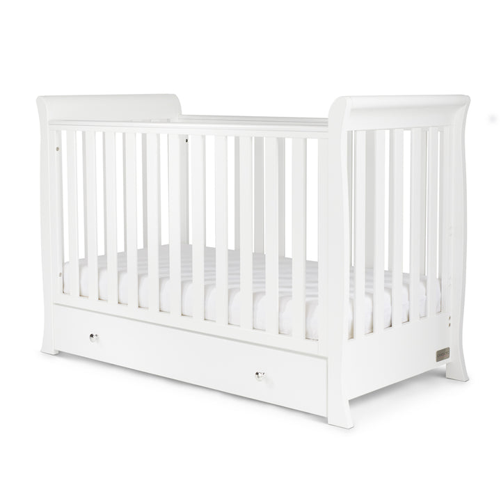 Ickle Bubba Snowdon 4 in 1 Mini 2 Piece Room Set with Mattress, White