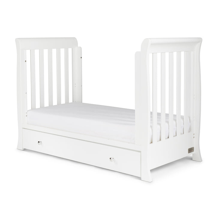 Ickle Bubba Snowdon 4 in 1 Mini 3 Piece Room Set with Mattress, White