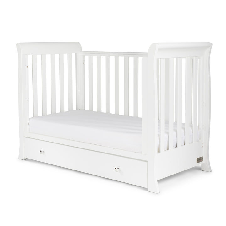 Ickle Bubba Snowdon 4 in 1 Mini 2 Piece Room Set with Mattress, White