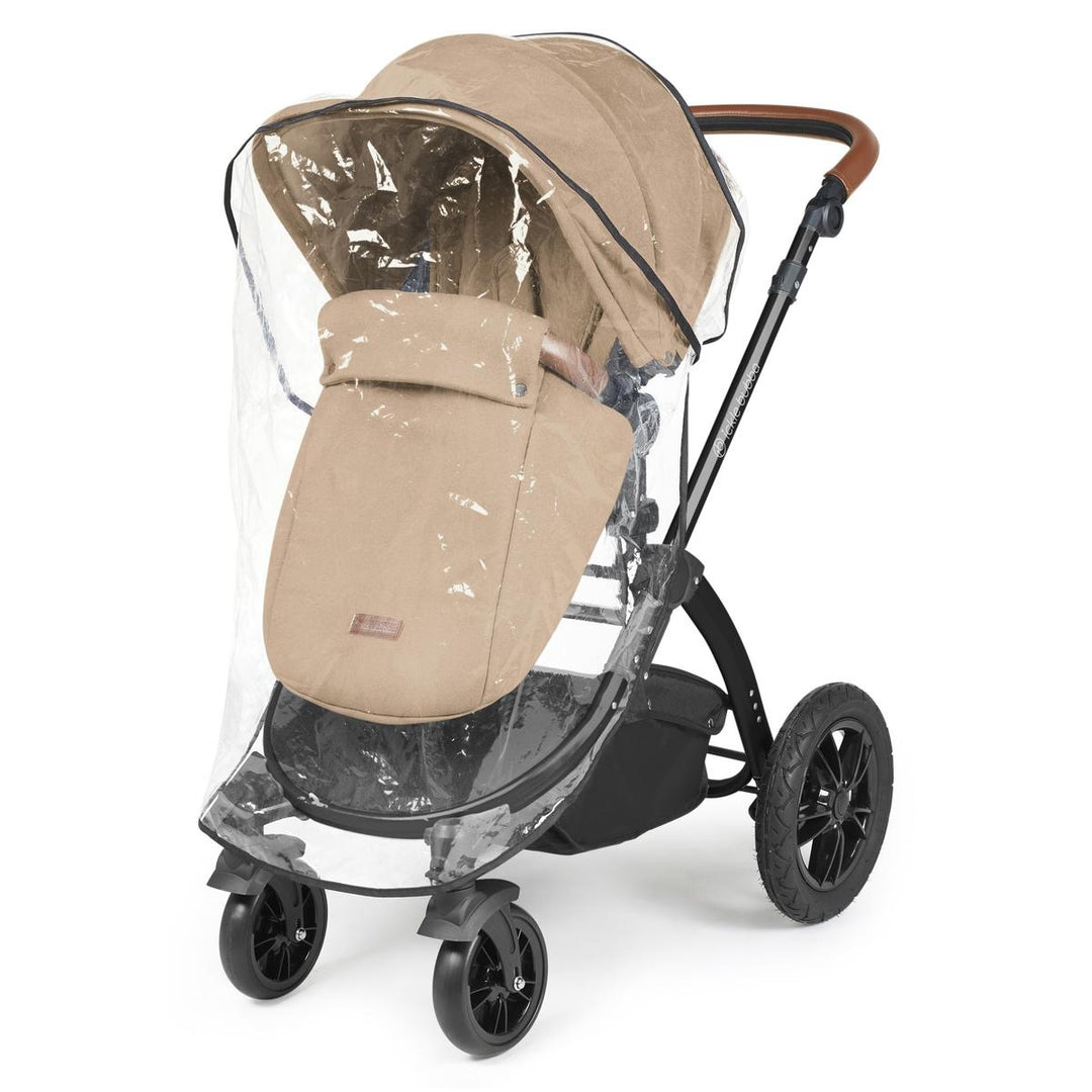 Ickle Bubba Stomp Luxe i-Size Cirrus Travel System & Home 14 Piece Bundle, Desert/Black