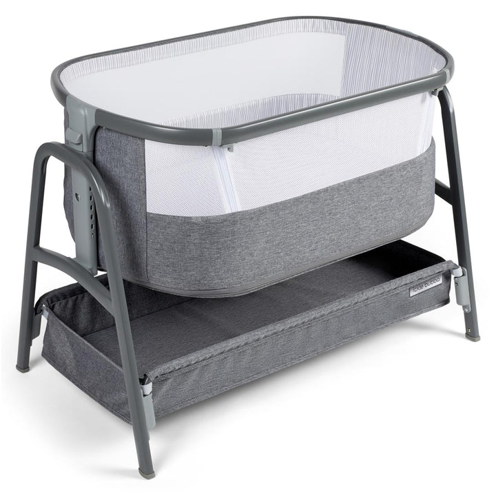 Ickle Bubba Stomp Luxe i-Size Cirrus Travel System & Home 14 Piece Bundle, Pearl Grey/Black