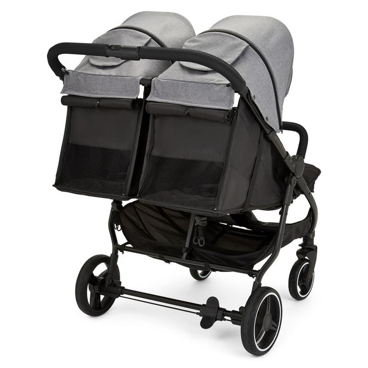 Ickle Bubba Venus Max Double Stroller, Grey
