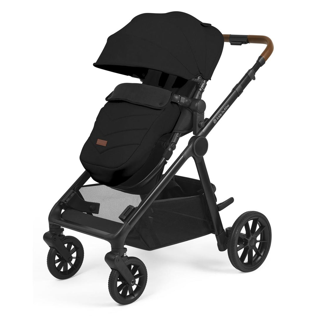 Ickle Bubba Virgo Growing Family 11 Piece Pram, Black