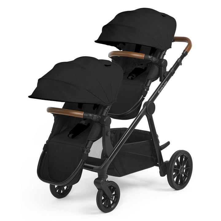 Ickle Bubba Virgo Growing Family 11 Piece Pram, Black