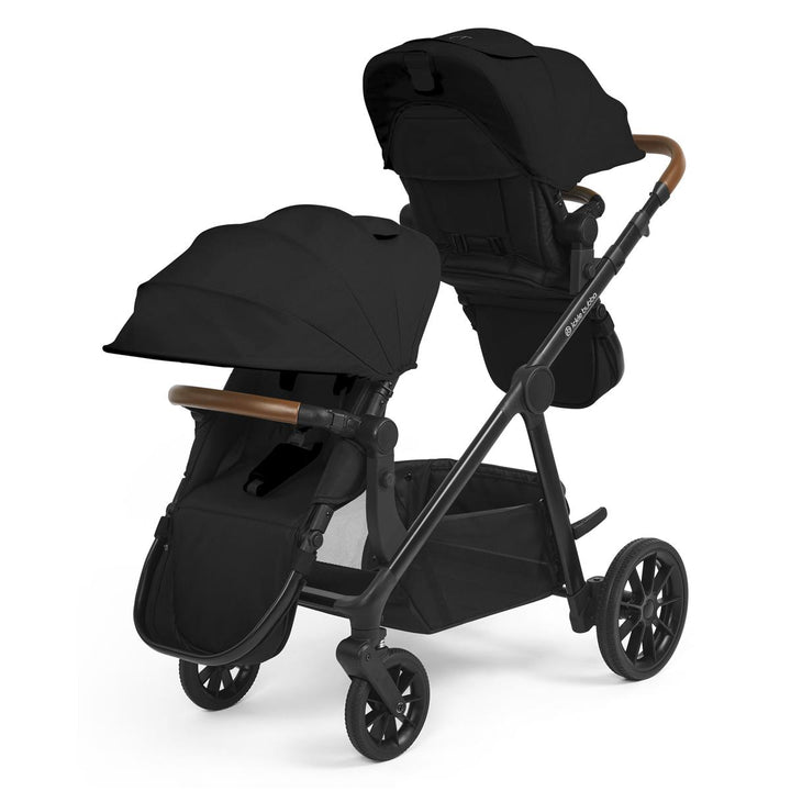 Ickle Bubba Virgo Growing Family 11 Piece Pram, Black