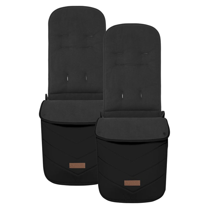 Ickle Bubba Virgo Growing Family 14 Piece Travel System with i-Size Cirrus Car Seat + Isofix Base, Black