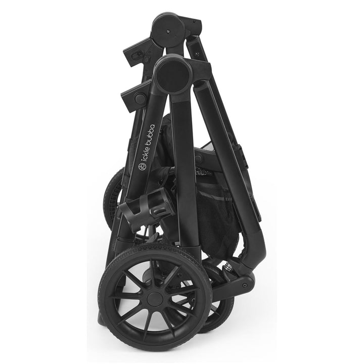 Ickle Bubba Virgo Growing Family 14 Piece Travel System with i-Size Cirrus Car Seat + Isofix Base, Stone