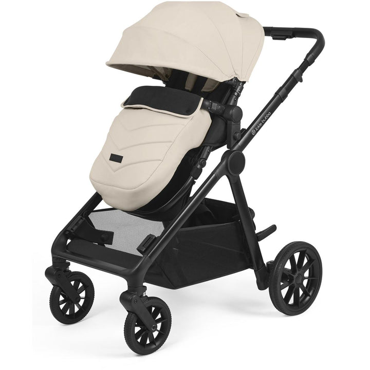 Ickle Bubba Virgo Growing Family 14 Piece Travel System with i-Size Cirrus Car Seat + Isofix Base, Stone