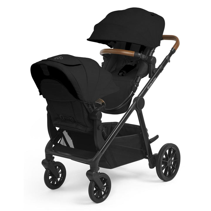 Ickle Bubba Virgo Twin 12 Piece Pram Bundle, Black