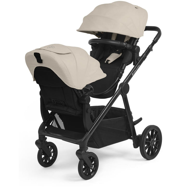 Ickle Bubba Virgo Twin 12 Piece Pram Bundle, Stone