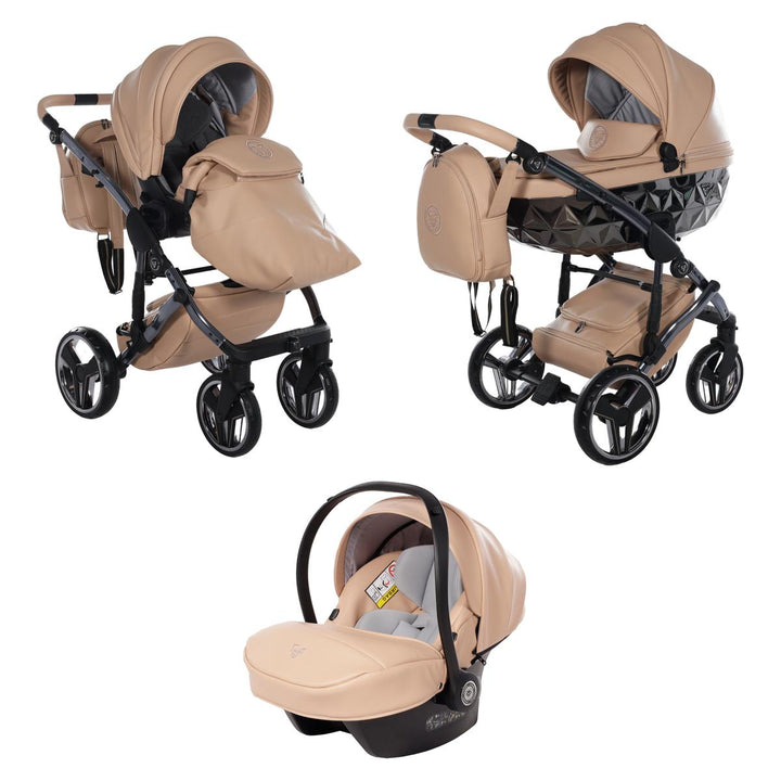 Junama Handcraft 3 in 1 Travel System, Camel