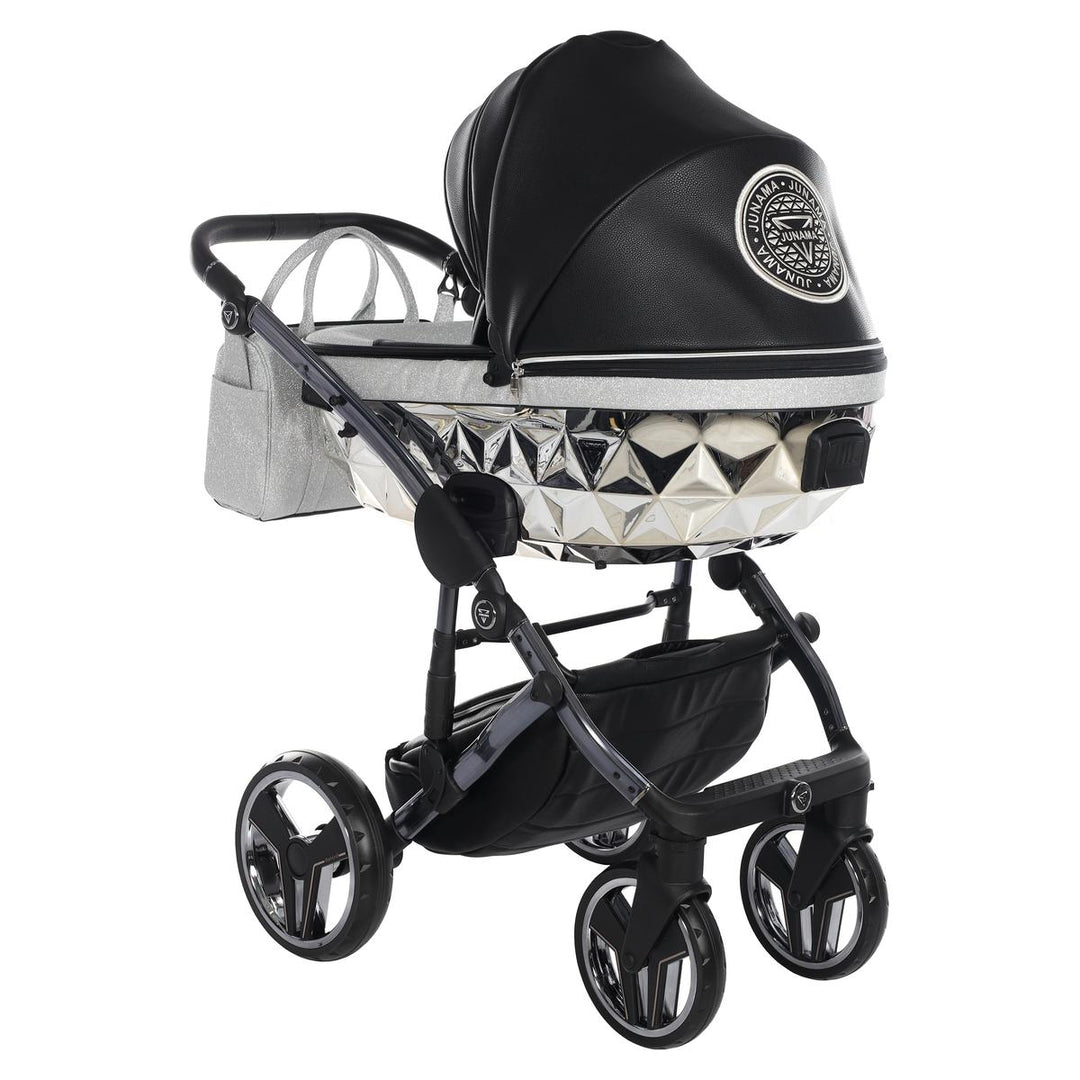 Junama Handcraft Glitter 3 in 1 Travel System, Black