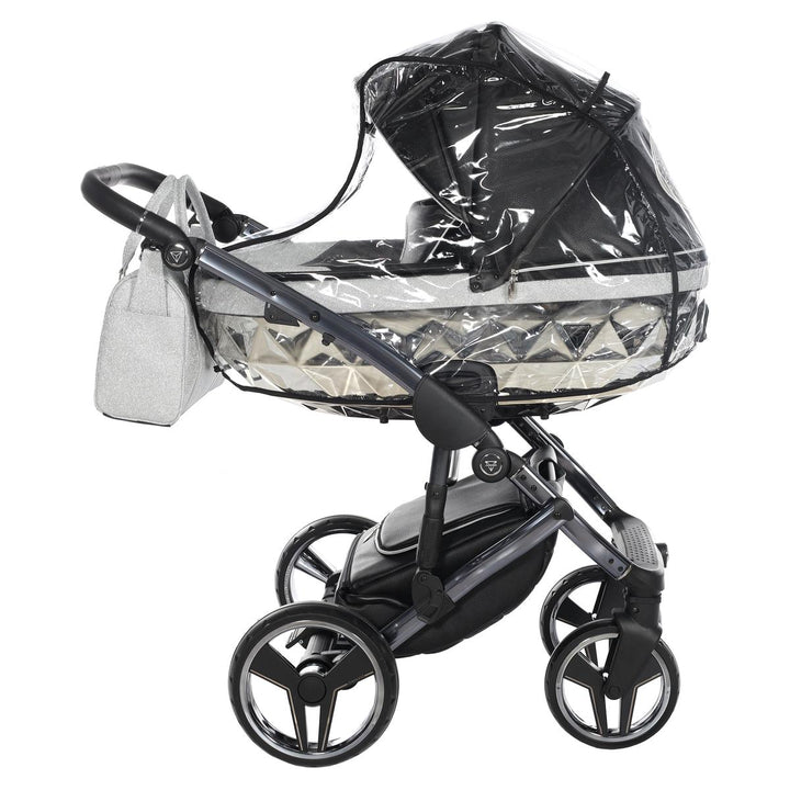 Junama Handcraft Glitter 4 in 1 Isofix Travel System, Black
