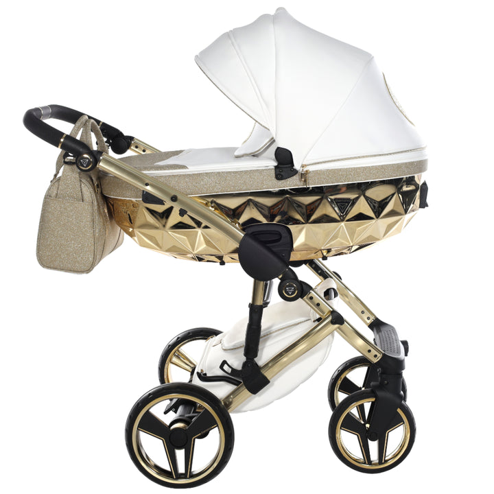 Junama Handcraft Glitter 3 in 1 Travel System, Gold