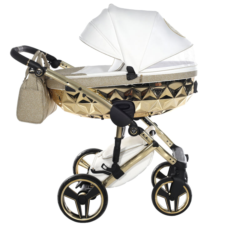 Junama Handcraft Glitter 3 in 1 Travel System, Gold