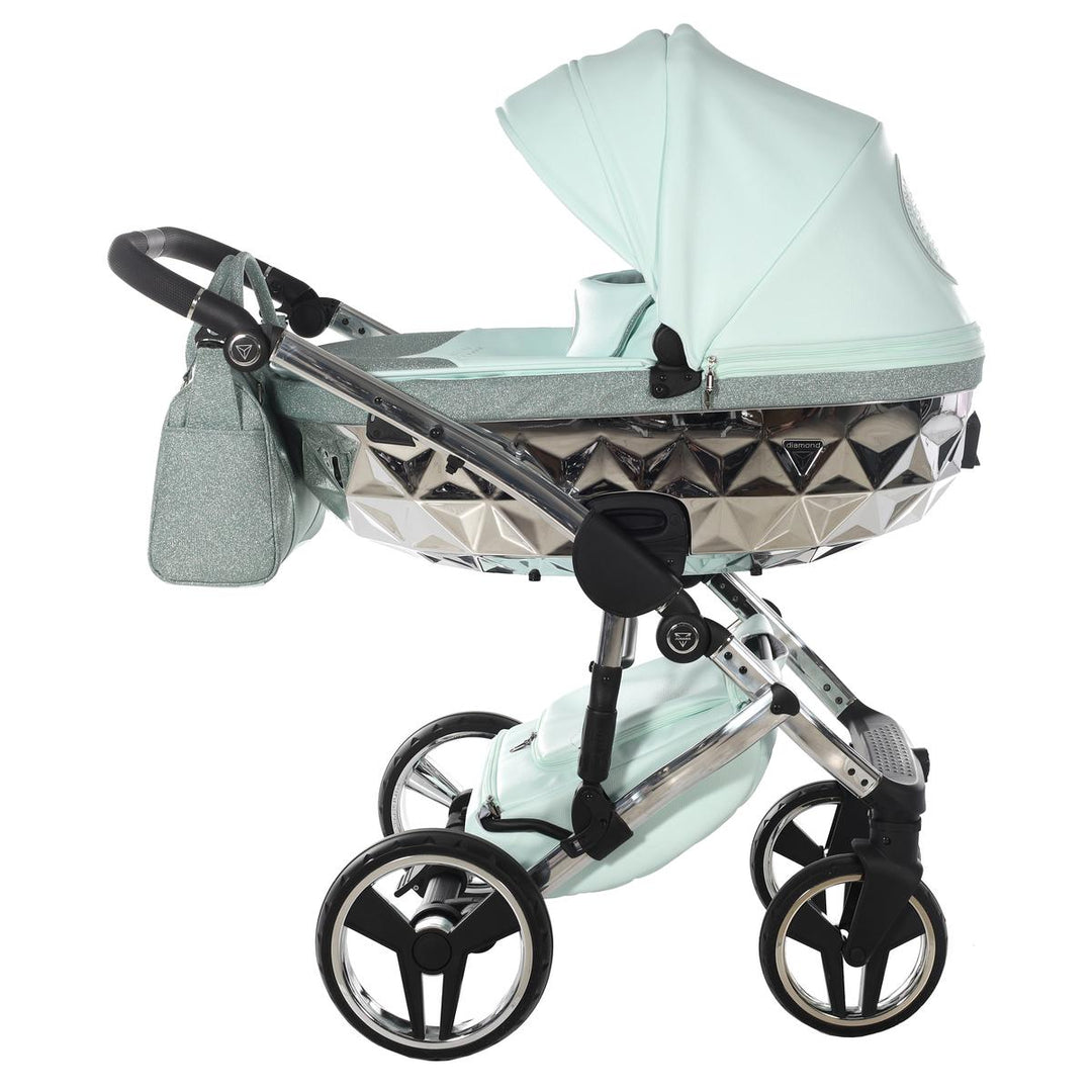Junama Handcraft Glitter 4 in 1 Isofix Travel System, Mint