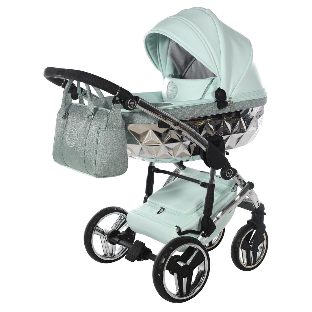 Junama Handcraft Glitter 3 in 1 Travel System, Mint